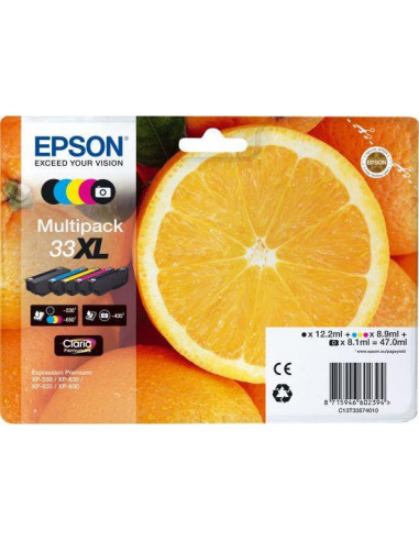 Tinteiro EPSON 33 Multipack 5 Cores... Tinteiro EPSON 33 Multipack 5 Cores...