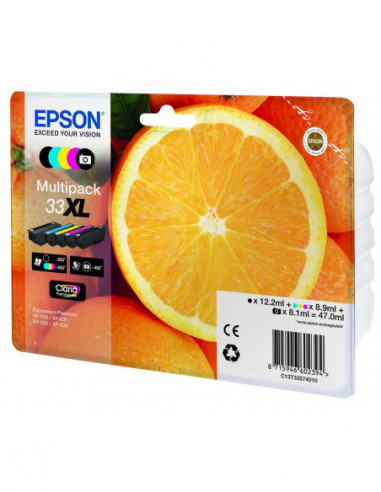 Tinteiro EPSON 33 Multipack 5 Cores... Tinteiro EPSON 33 Multipack 5 Cores...