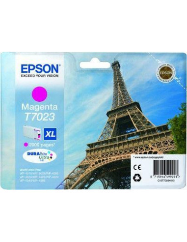 Tinteiro EPSON T7023 Magenta XL 2K -... Tinteiro EPSON T7023 Magenta XL 2K -...