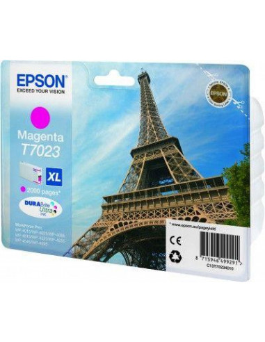 Tinteiro EPSON T7023 Magenta XL 2K -... Tinteiro EPSON T7023 Magenta XL 2K -...