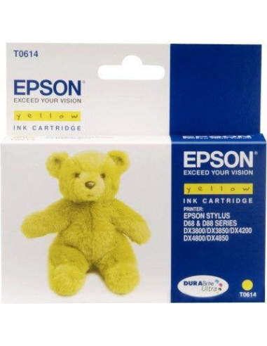 Tinteiro EPSON T0614 Amarelo -...