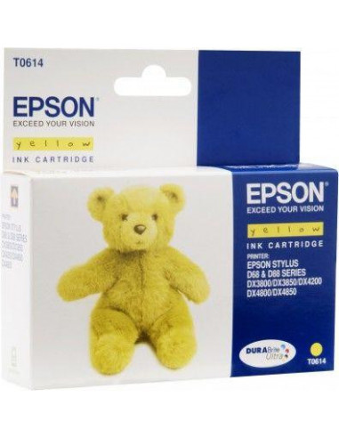 Tinteiro EPSON T0614 Amarelo -...