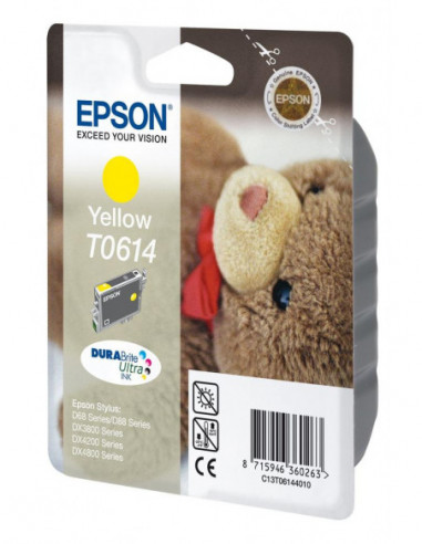 Tinteiro EPSON T0614 Amarelo -...