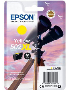 Tinteiro EPSON 502 Amarelo...