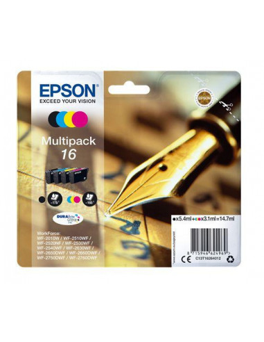 Tinteiro EPSON 16 Multipack 4 Cores -... Tinteiro EPSON 16 Multipack 4 Cores -...