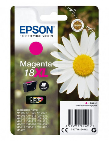 Tinteiro EPSON 18 Magenta XL -... Tinteiro EPSON 18 Magenta XL -...