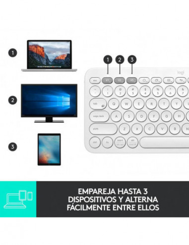 K380 Multi-Device Bluetooth Wrls...