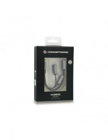 Hub USB Conceptronic HUBBIES01G: 3...