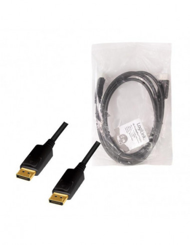 Cabo DisplayPort LogiLink ? 2m,... Cabo DisplayPort LogiLink ? 2m,...