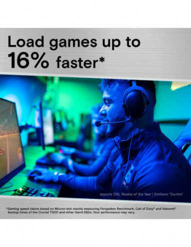 Crucial T500 2tb Pcie Nvme M.2 Ssd...