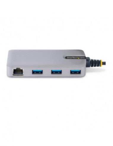 Hub USB-C StarTech com 3 Portas USB-A