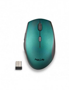 Rato Sem Fio NGS Bee Blue -...