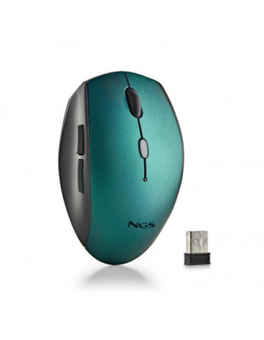 Rato Sem Fio NGS Bee Blue - 1600 DPI