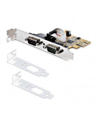 Adaptador Startech PCI-e, 2 Portas...