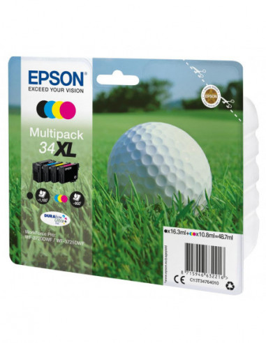 Tinteiro EPSON 34 Multipack 4 Cores... Tinteiro EPSON 34 Multipack 4 Cores...