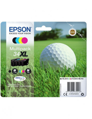 Tinteiro EPSON 34 Multipack 4 Cores... Tinteiro EPSON 34 Multipack 4 Cores...
