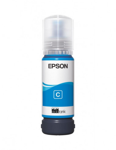 EPSON 1LB 107 EcoTank Cyan Ink Bottle
