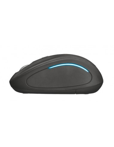 Rato TRUST Yvi FX Wireless Black - 22333