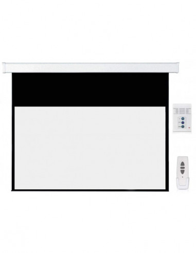 Tela Elétrica Napofix 300x168 135"... Tela Elétrica Napofix 300x168 135"...