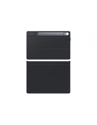 Capa Smart Book Samsung Tab S9 Preta Capa Smart Book Samsung Tab S9 Preta