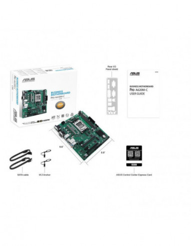 Placa Mãe ASUS PRO A620M-C-CSM, AM5,...