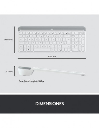 Teclado Español + Ratón Logitech...