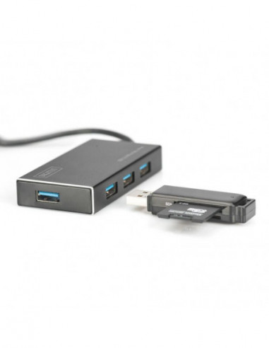 Hub USB 3.0 Digitus DA-70240-1 - 4... Hub USB 3.0 Digitus DA-70240-1 - 4...
