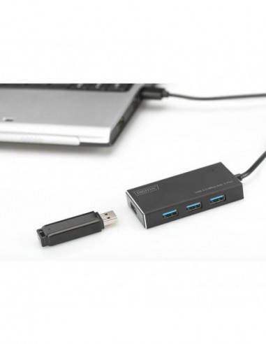 Hub USB 3.0 Digitus DA-70240-1 - 4... Hub USB 3.0 Digitus DA-70240-1 - 4...