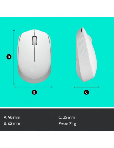 Logitech M171 Ratón Inalámbrico...