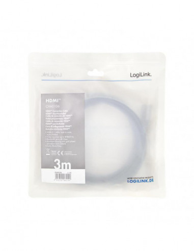 Cabo HDMI LogiLink CHA0106, 8K/60Hz,...