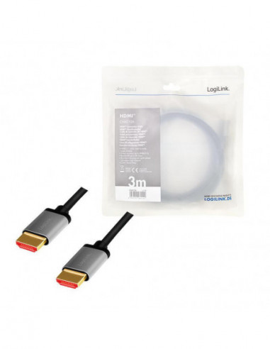 Cabo HDMI LogiLink CHA0106, 8K/60Hz,...