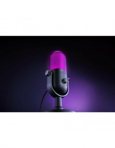 Microfone Razer Seiren V3 Chroma USB,... Microfone Razer Seiren V3 Chroma USB,...