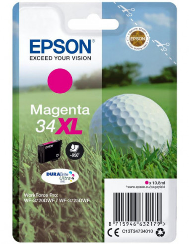 Tinteiro EPSON 34 Magenta XL -... Tinteiro EPSON 34 Magenta XL -...