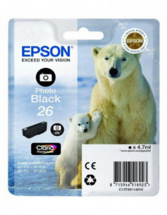Tinteiro EPSON 26 Preto...