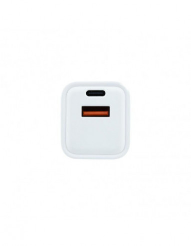 Cargador Coolbox 20W USB-C/USB-A,...