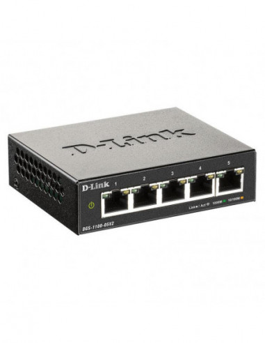 Switch D-Link DGS-1100-05V2: 5 Portas...