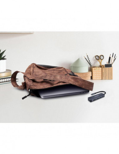 Hub USB-C D-Link DUB-2325, 5 Portas,...