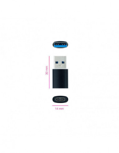 Adaptador Nanocable USB-A 3.1 Macho... Adaptador Nanocable USB-A 3.1 Macho...