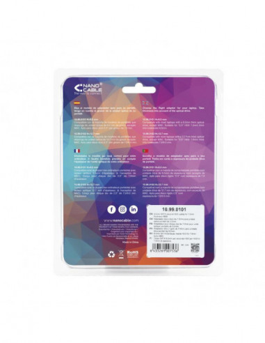 Adaptador Nanocable 10.99.0101 -... Adaptador Nanocable 10.99.0101 -...