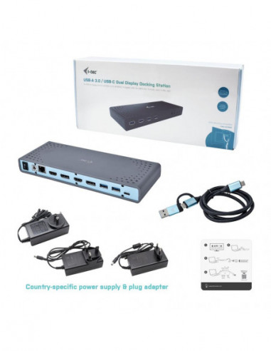 Docking Station I-Tec Usb 3.0 / Usb-C...