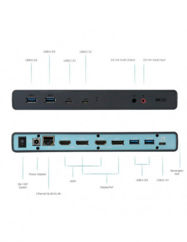 Docking Station i-tec USB 3.0 / USB-C...