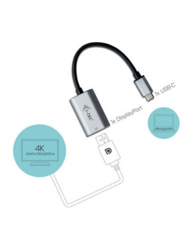 Adaptador I-Tec Usb-C Displayport... Adaptador I-Tec Usb-C Displayport...