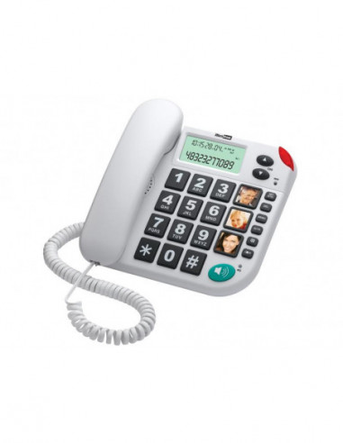 Telefone Fixo Maxcom  KXT480 Branco