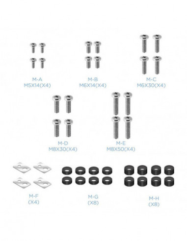 Suporte de Mesa Tooq para TV 32?-65?...