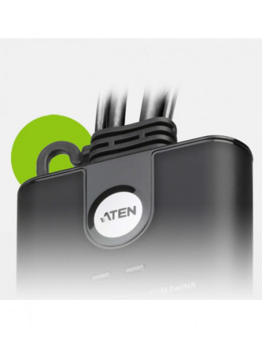 Switch KVM Aten CS22HF - 2 Portas,... Switch KVM Aten CS22HF - 2 Portas,...