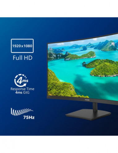 Monitor Philips 271E1SCA/00, 27",...