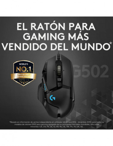 Logitech Raton G502 Hero Rgb 11...