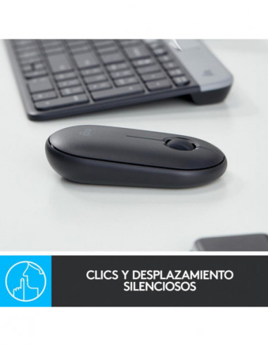 Ratón Inalámbrico Logitech Pebble...