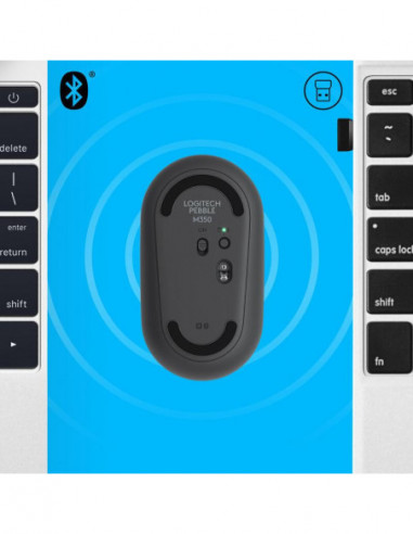 Rato Sem Fio Logitech Pebble M350...