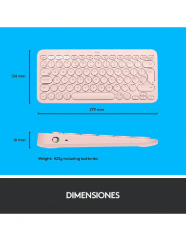 Teclado Logitech K380...